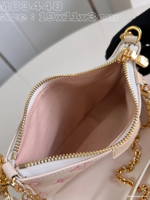 AAA Pruses Bags POUCH LOUIS STRAP ON VUITTON EASY 0820